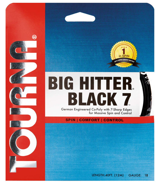 Tourna Big Hitter Black Spin Tennis Strings