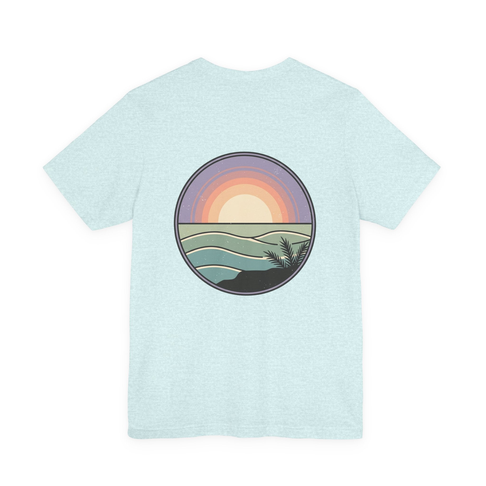 Sun Daze T-Shirt by Printify featuring NY basketball streetwear design with city pride graphics on a casual cotton tee.