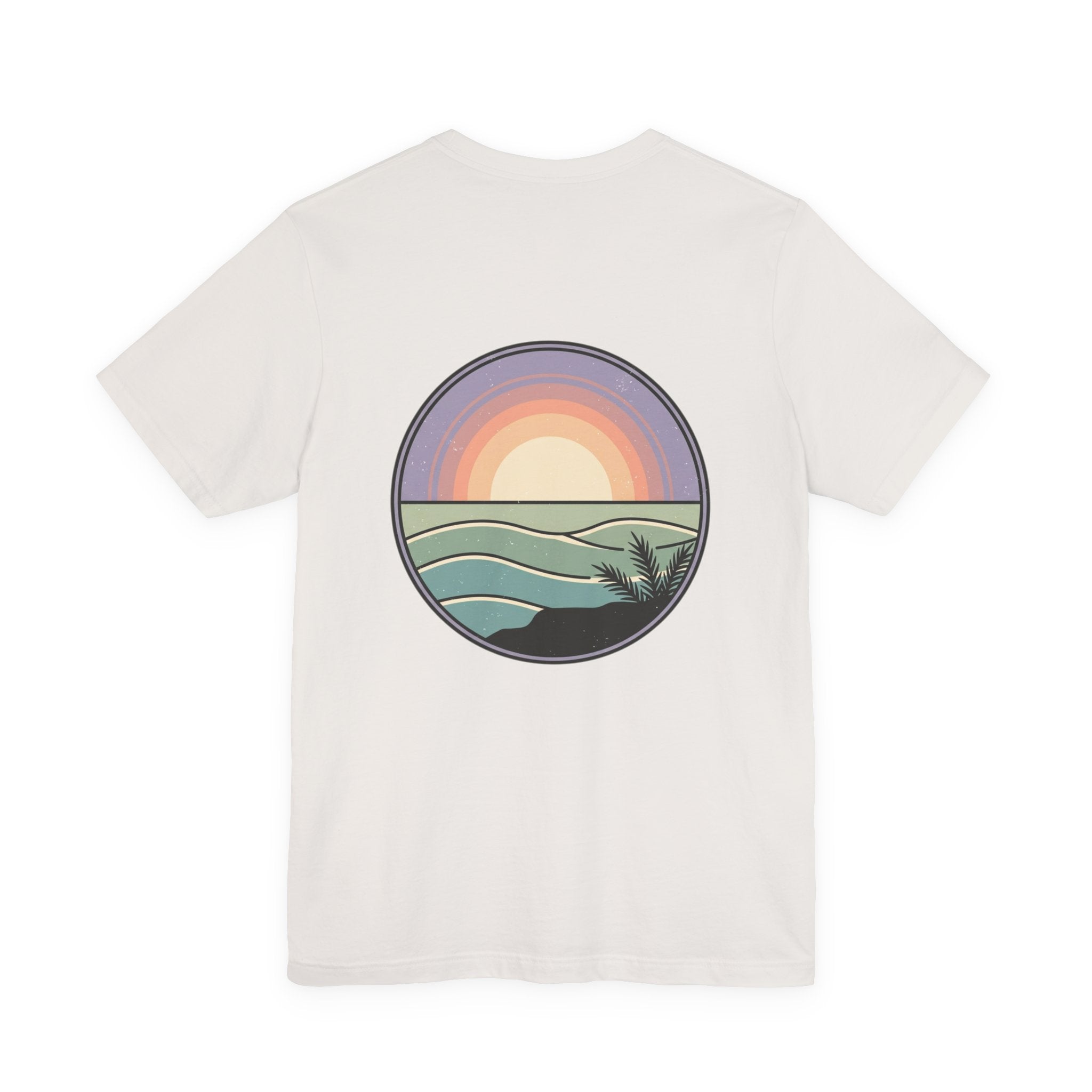 Sun Daze T-shirt by Printify featuring NY basketball streetwear design, showcasing city pride with bold graphic print.