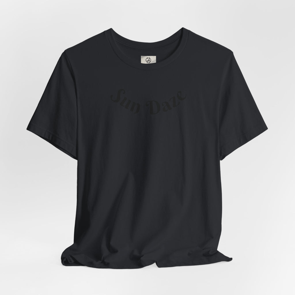 Sun Daze Tee from NY Basketball streetwear brand, stylish cotton T-shirt with city pride graphic design.