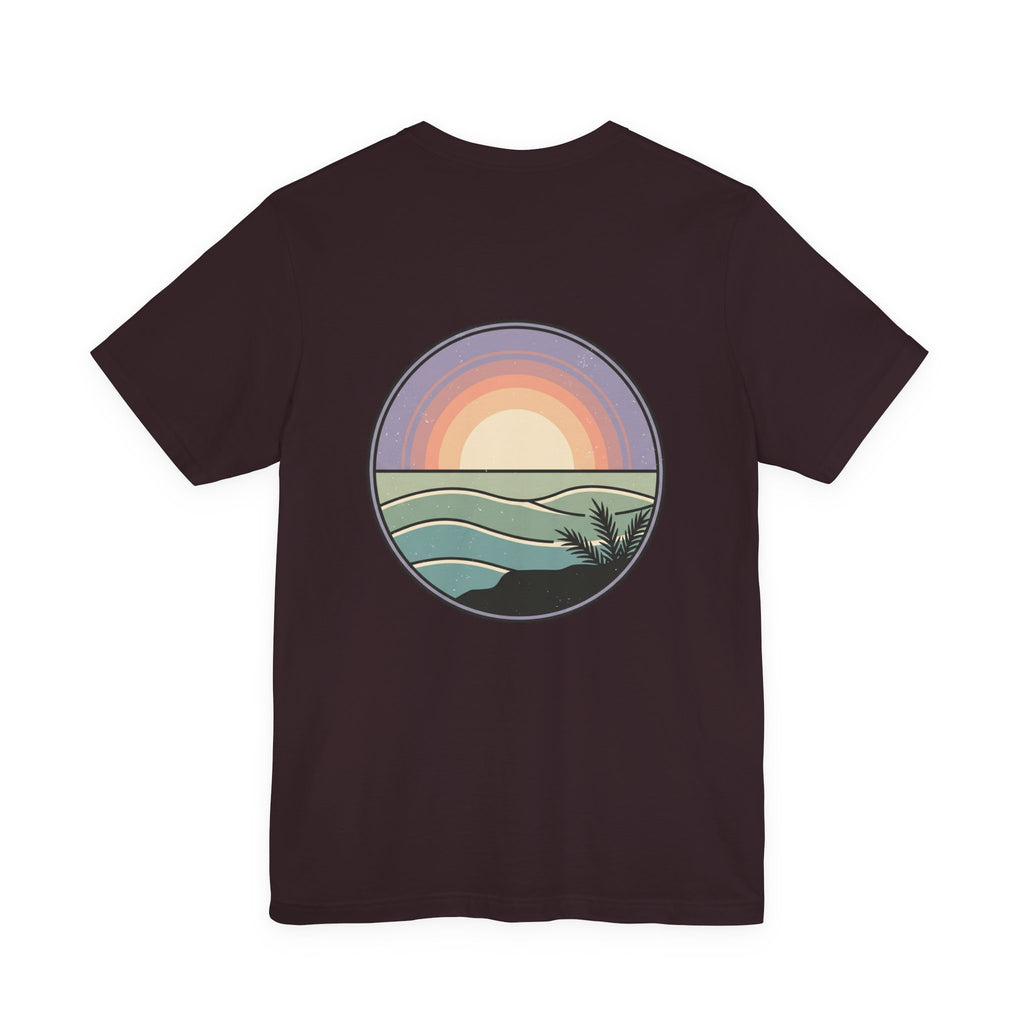 Sun Daze T-Shirt by Printify featuring NY basketball streetwear design, showcasing urban style and city pride.