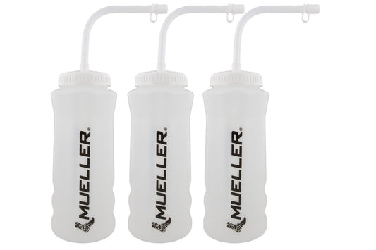 Mueller 3-Pack Quart Sports Bottles with Straw