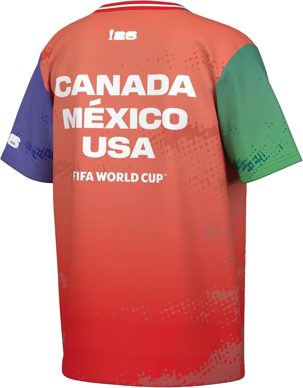 FIFA World Cup All Country Mascot Short Sleeve Jersey Top
