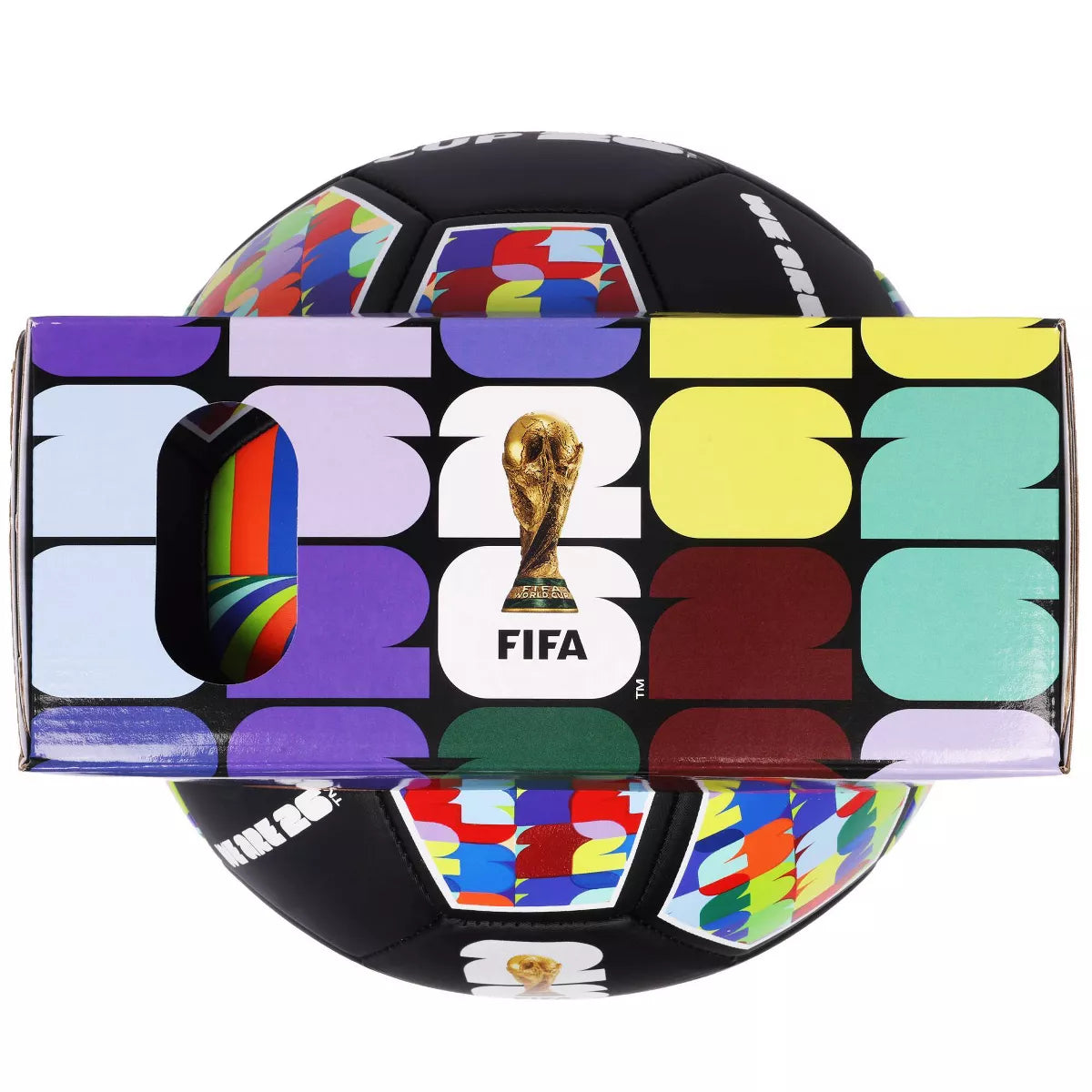 FIFA WC26 Blackout Tournament Size 5 Soccer Ball