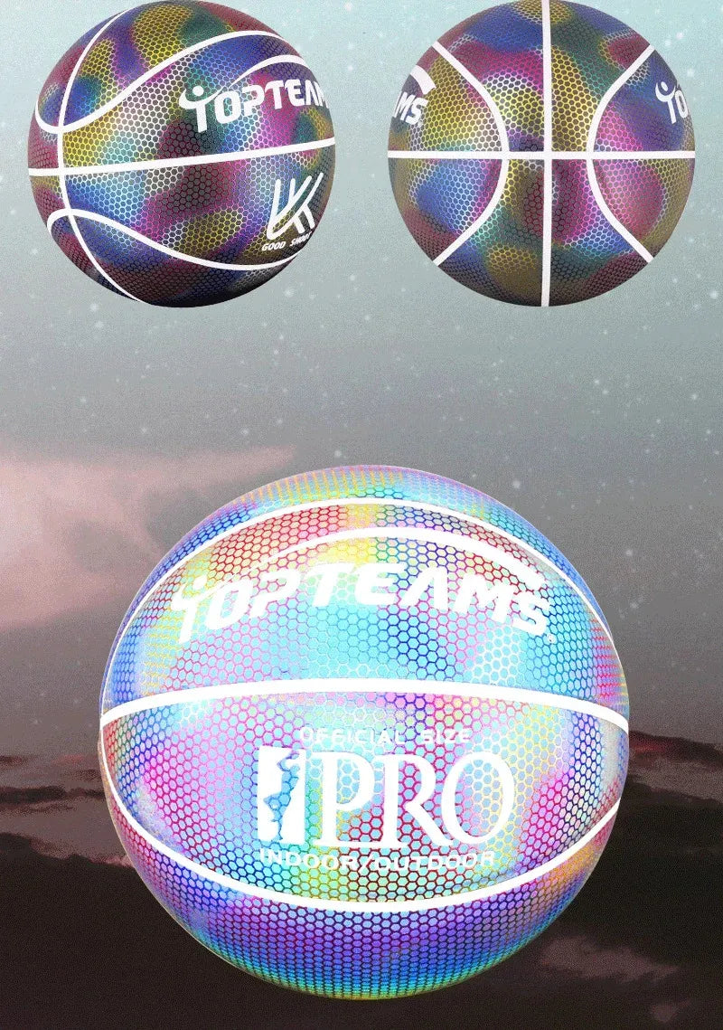 Luminous PU Basketball Size 7
