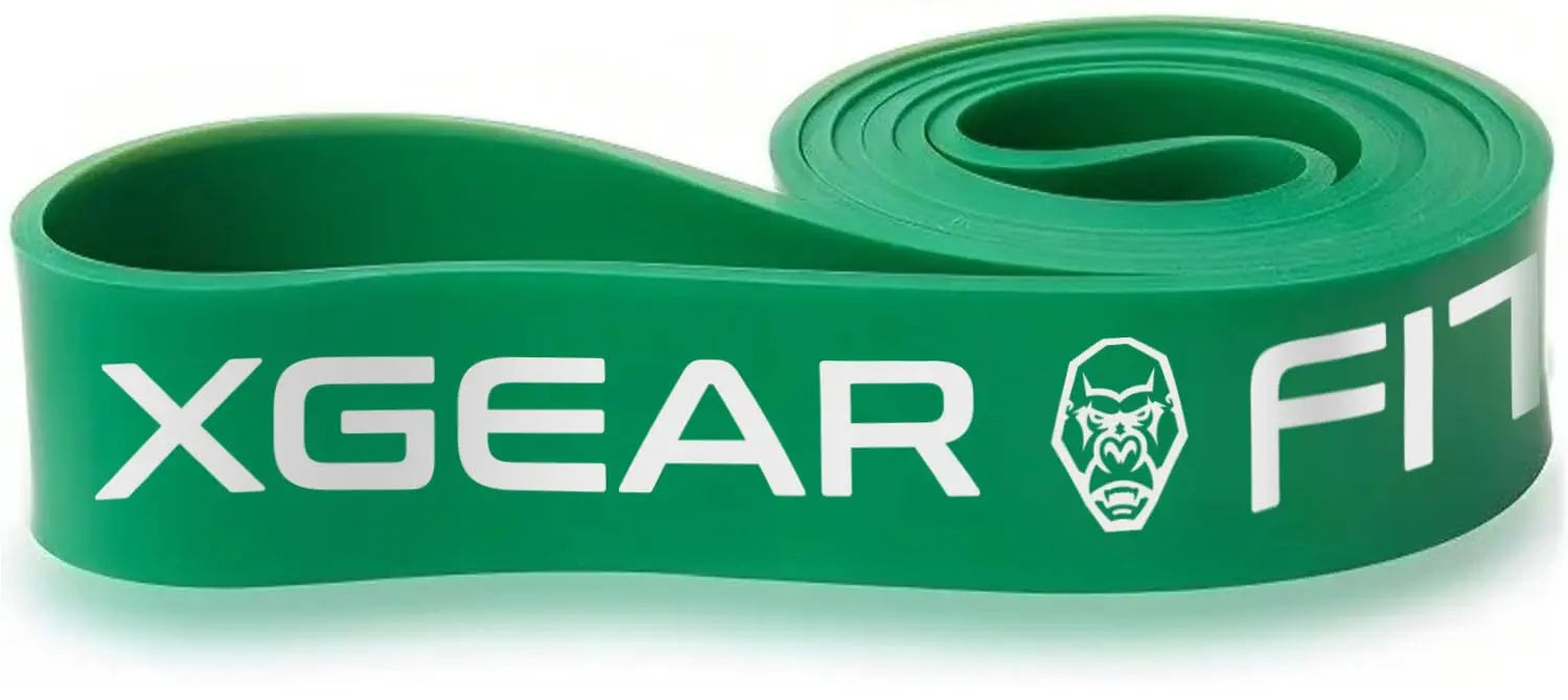 XGear Fitness Pull Up Assist Bands - Stretch Resistance Bands - Great for Body Stretching Powerlifting Resistance Training (Green) bys-store-3157834-619036