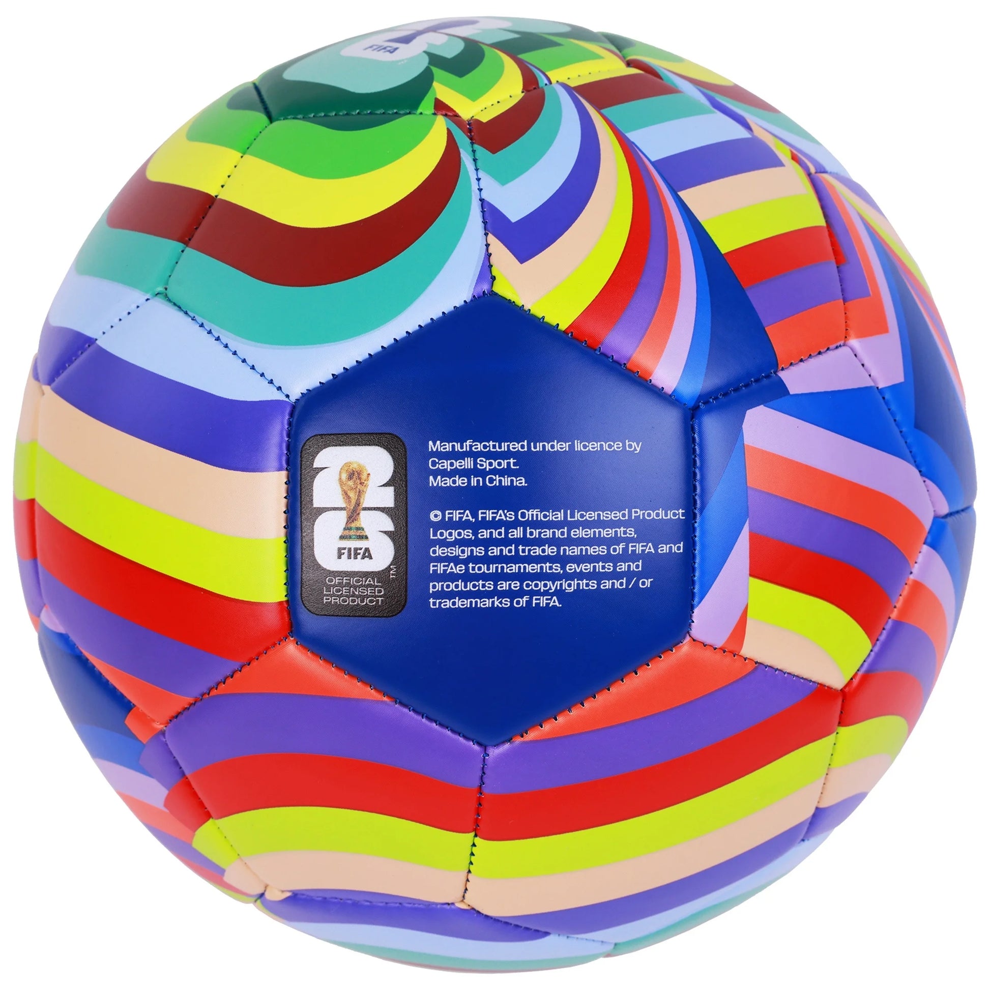 World Cup 2026 Machine Stitched Soccer Ball - Size 5  Amplified