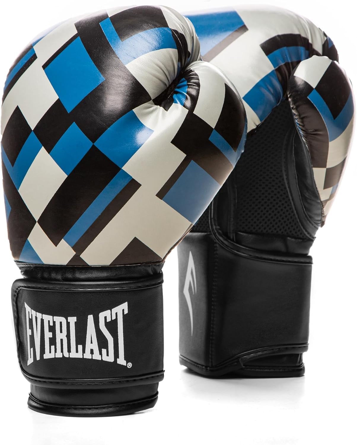 Everlast Strike Boxing Gloves (12 oz | Blue Grid)