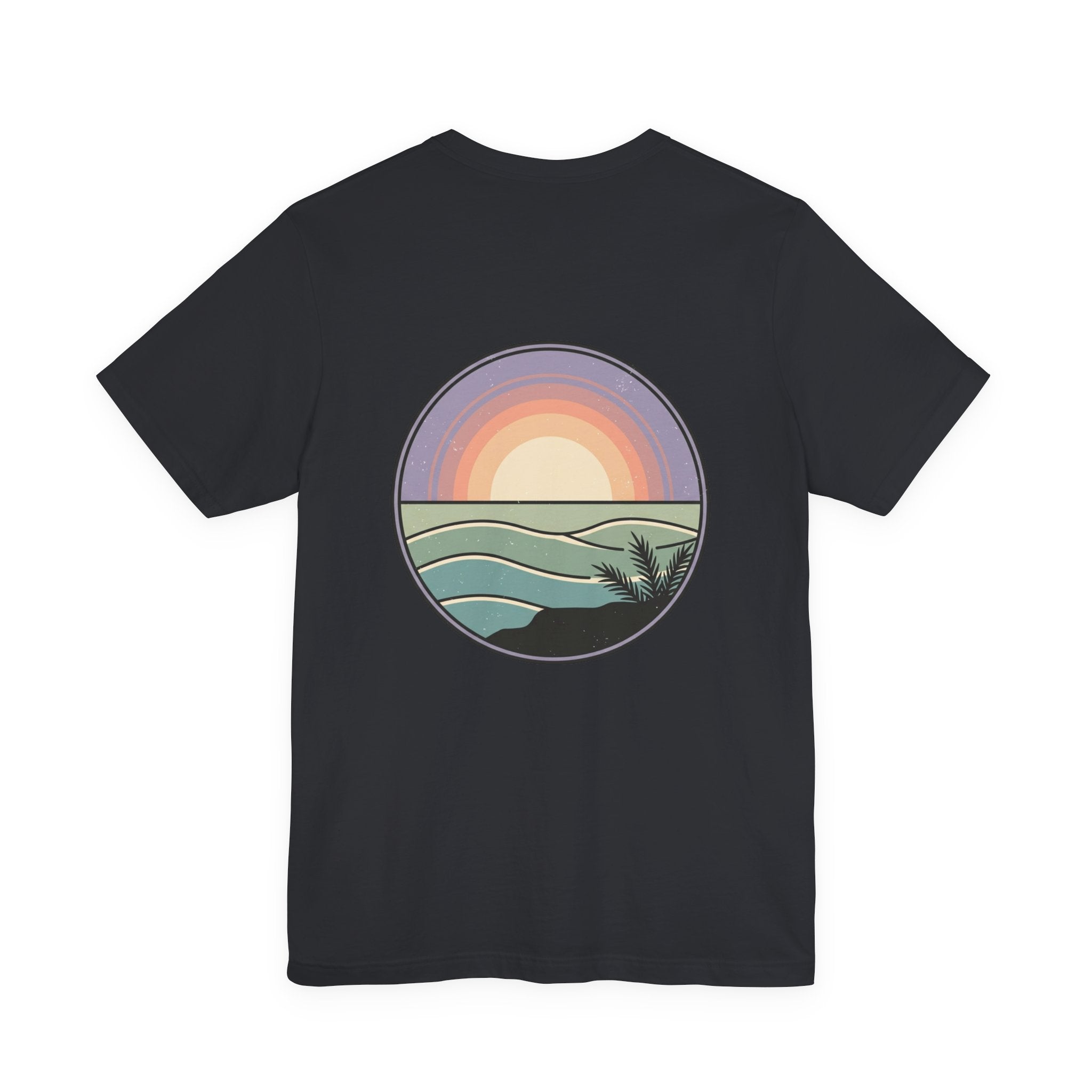 Sun Daze T-Shirt by Printify featuring NY basketball streetwear and city pride in a casual, stylish design.