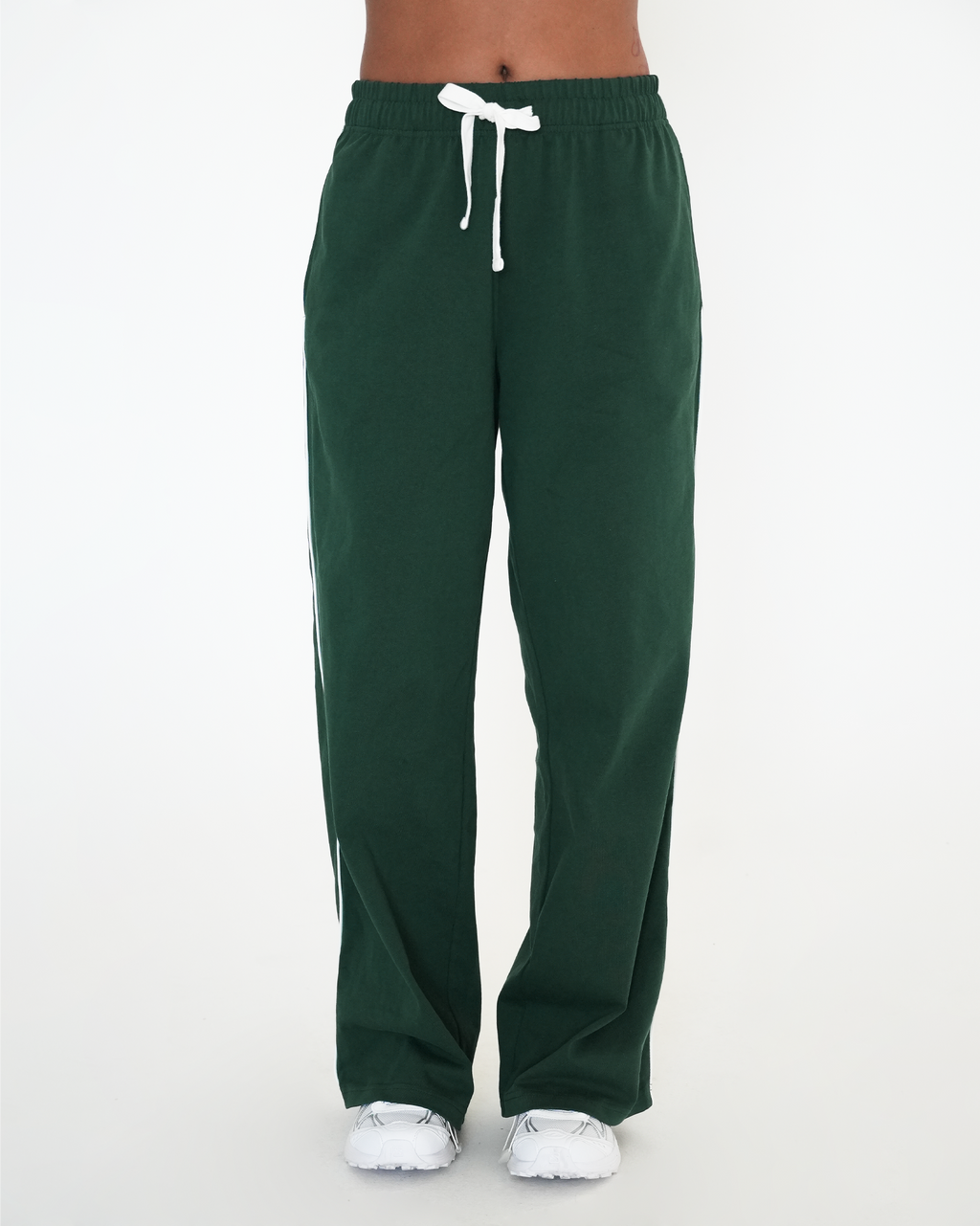 Rugby Piping Relaxed Wide Leg Pant-1
