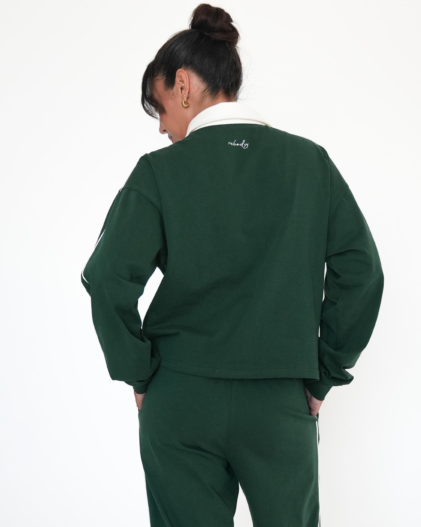 Rugby Piping Relaxed Polo Top-2