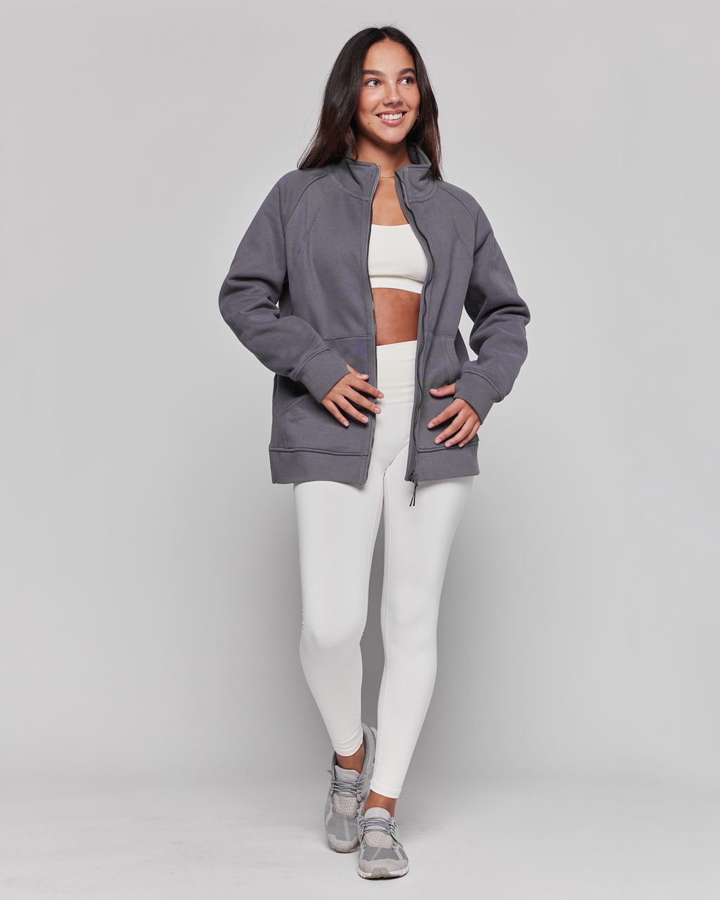 Effortless Fleece Oversized Jacket-4