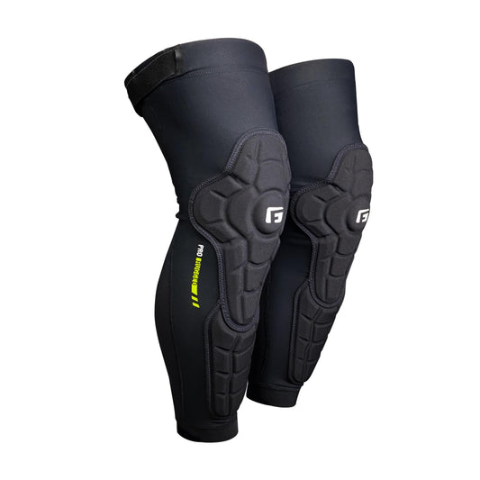 G-Form Pro-Rugged 2 Knee-Shin Flex Guard - High-Impact Protective Gear for Cycling & Biking - Youth S/M Black