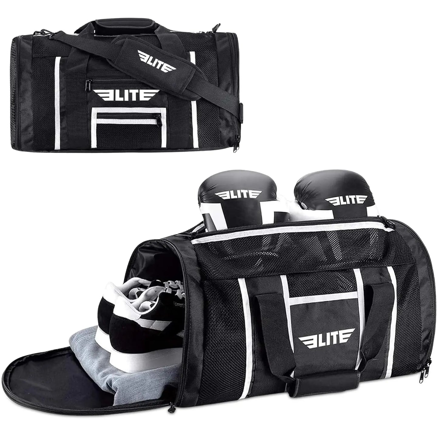 Elite Sports Boxing Gym Duffle Bag for MMA BJJ Jiu Jitsu gearDuffel Athletic Gym Boxing Bag bys-store-3157834-619036