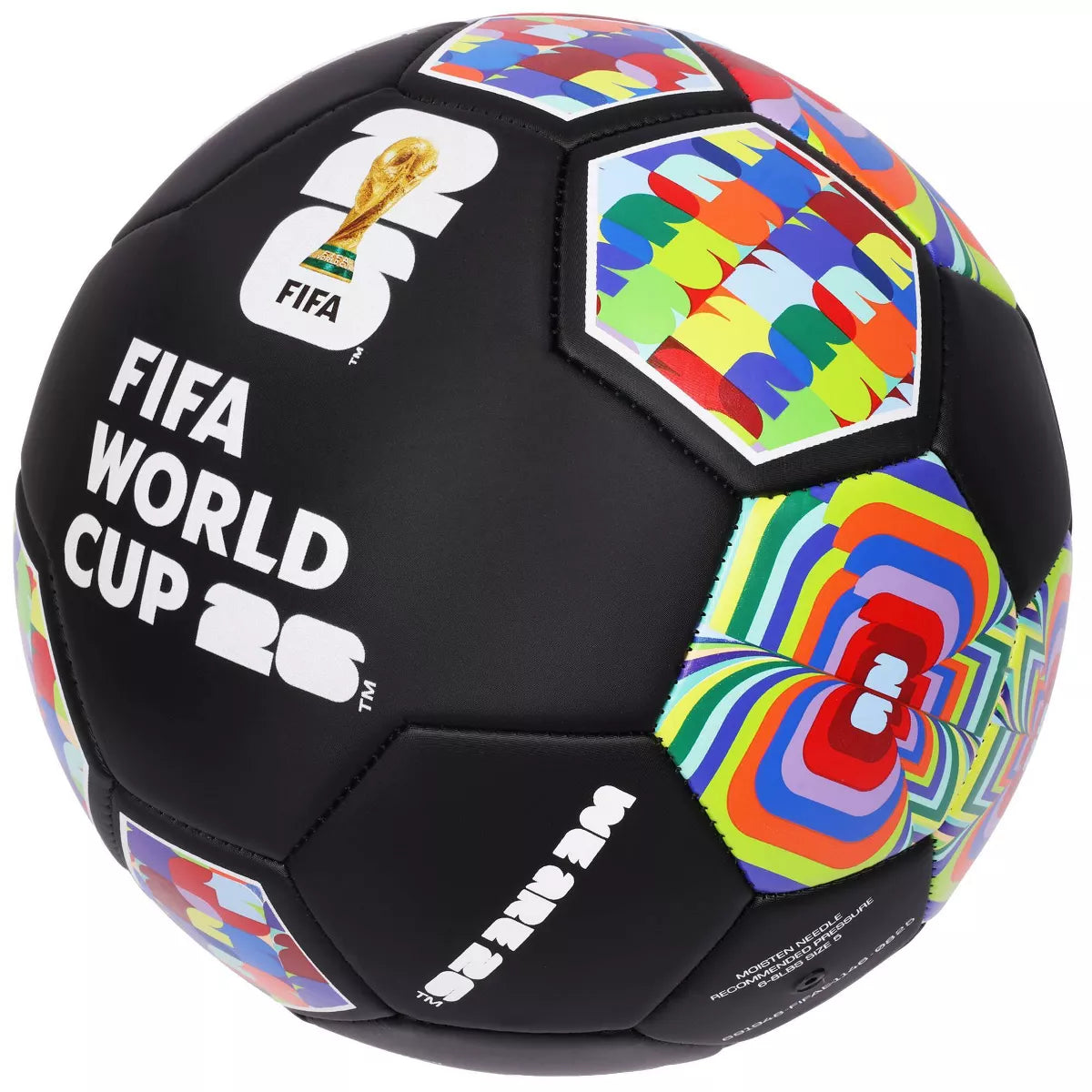 FIFA WC26 Blackout Tournament Size 5 Soccer Ball