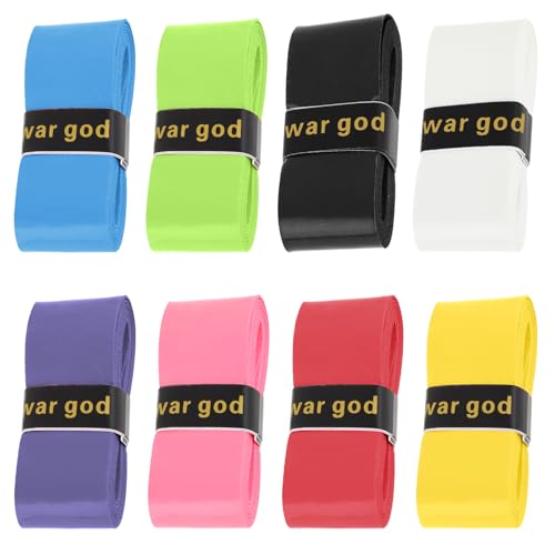 YUXIANLB 8-Pack Tennis & Badminton Racket Grip Tapes