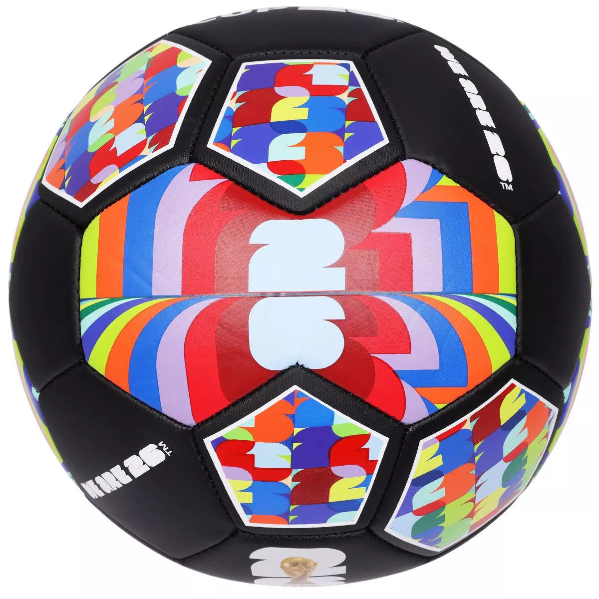 FIFA WC26 Blackout Tournament Size 5 Soccer Ball
