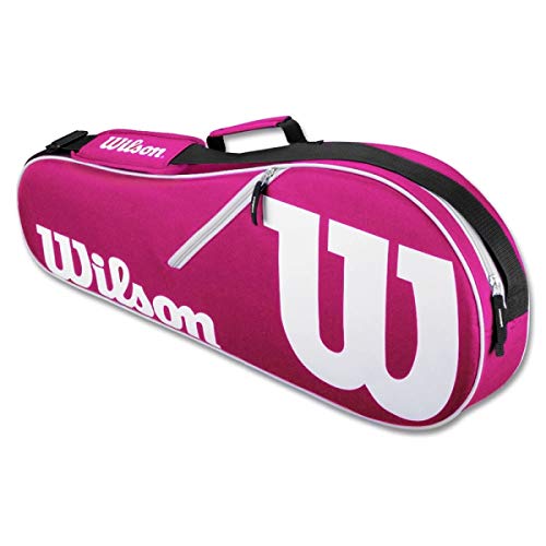 Wilson ProCourt Dual Racquet Bag - Pink/White