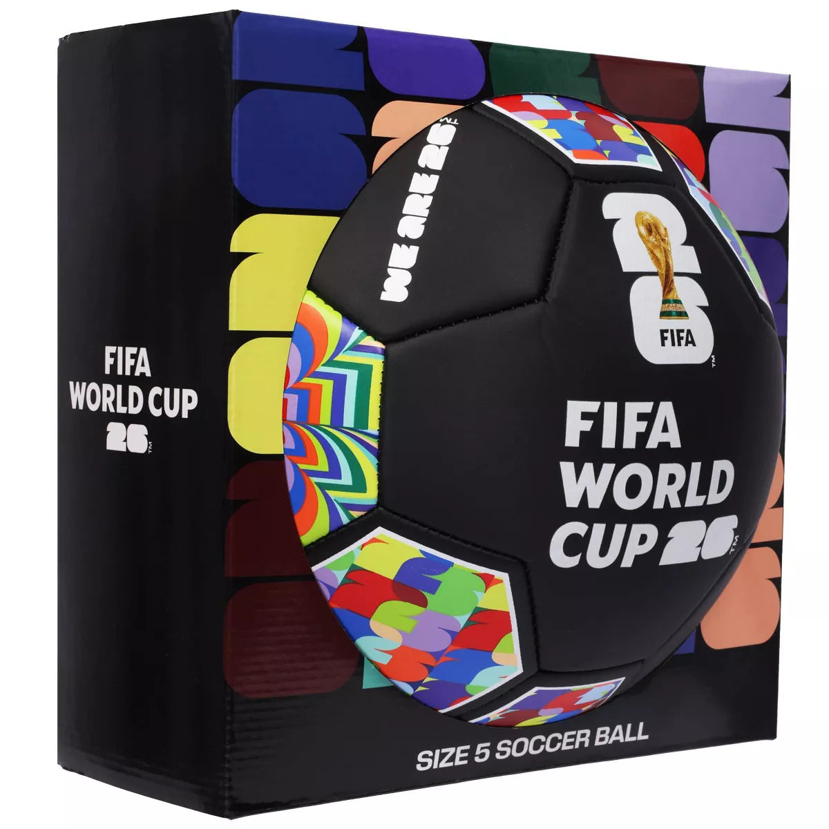 FIFA WC26 Blackout Tournament Size 5 Soccer Ball