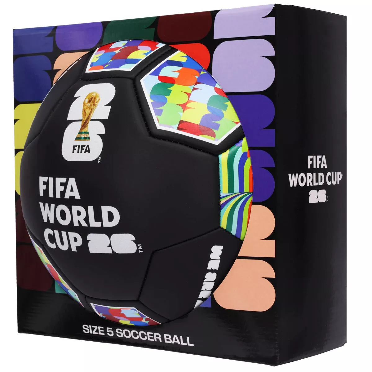 FIFA WC26 Blackout Tournament Size 5 Soccer Ball